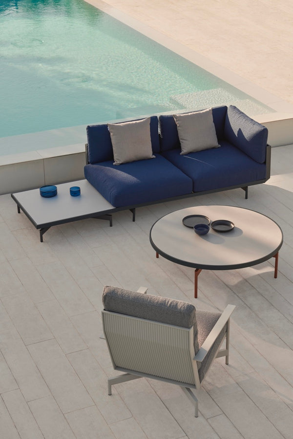 Gandia Blasco Onde Abschlusssofa Sectional 1, links