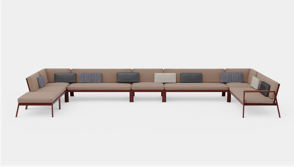 Gandia Blasco Timeless Sectional 6 Ecksofa