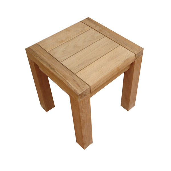 Tabouret traditionnel en teck Maxima