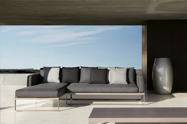 Gandia Blasco Flat Abschlusssofa Sectional 1 rechts