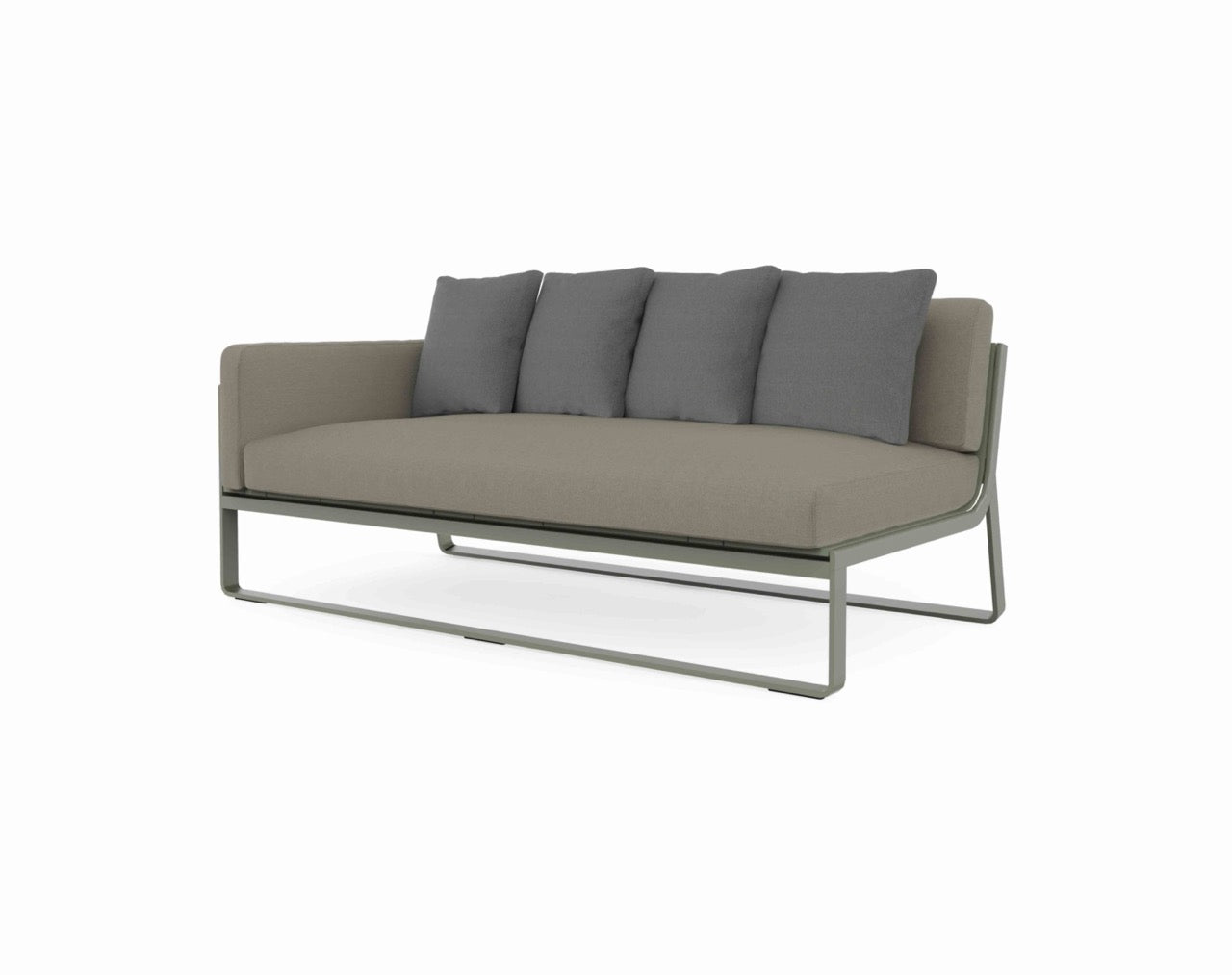 Gandia Blasco Flat Abschlusssofa Sectional 1 links