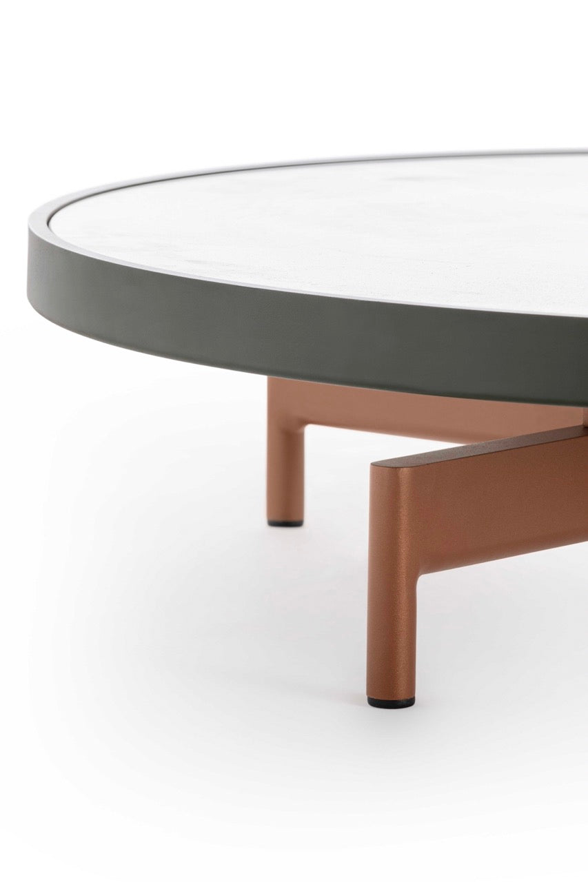 Gandia Blasco Onde low coffee table ø 90 cm