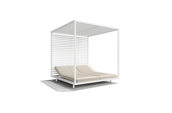 Tribù PAVILLION Daybed weiß alu