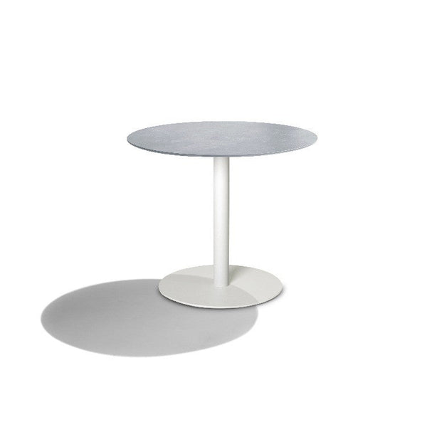 Tribù T-TABLE runder Esstisch weiß/keramik zink